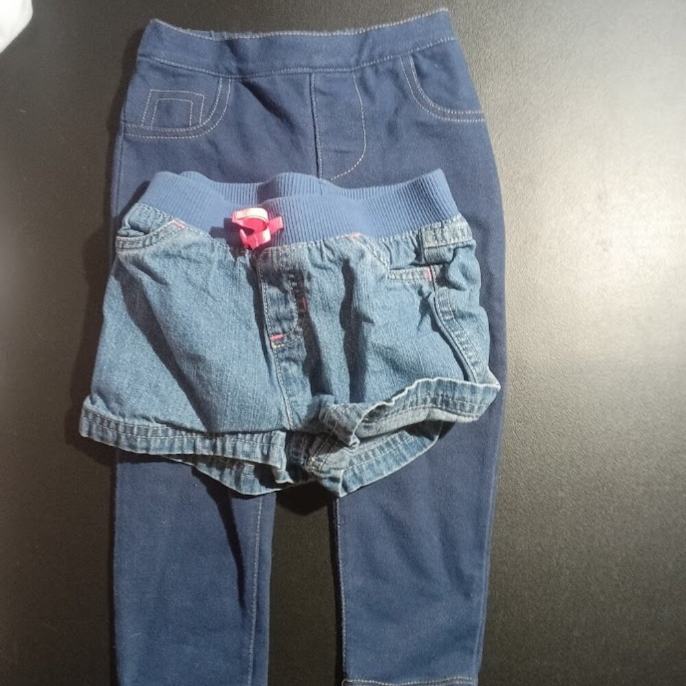 Denim Bottoms bundle 24M pants and shorts